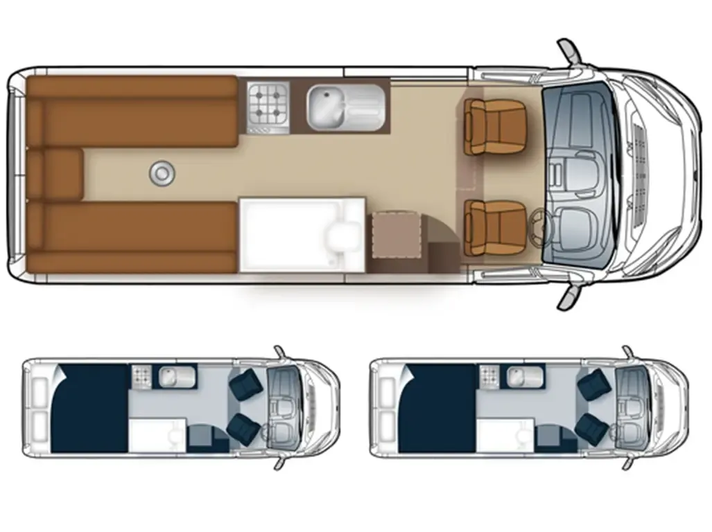 IH Motorhomes Fiat 630 RL/RD