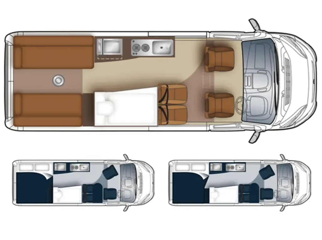 IH Motorhomes Fiat 600 RD-S4